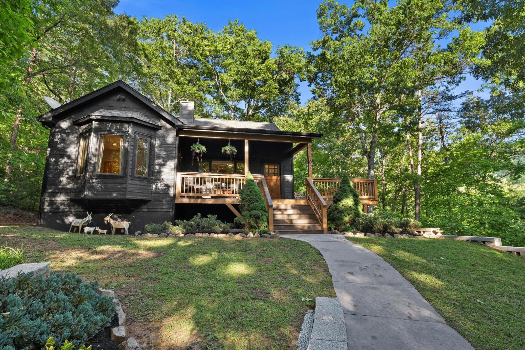 Serene Mountain And Sunset Views 3Bd Cabin Franklin Exterior photo