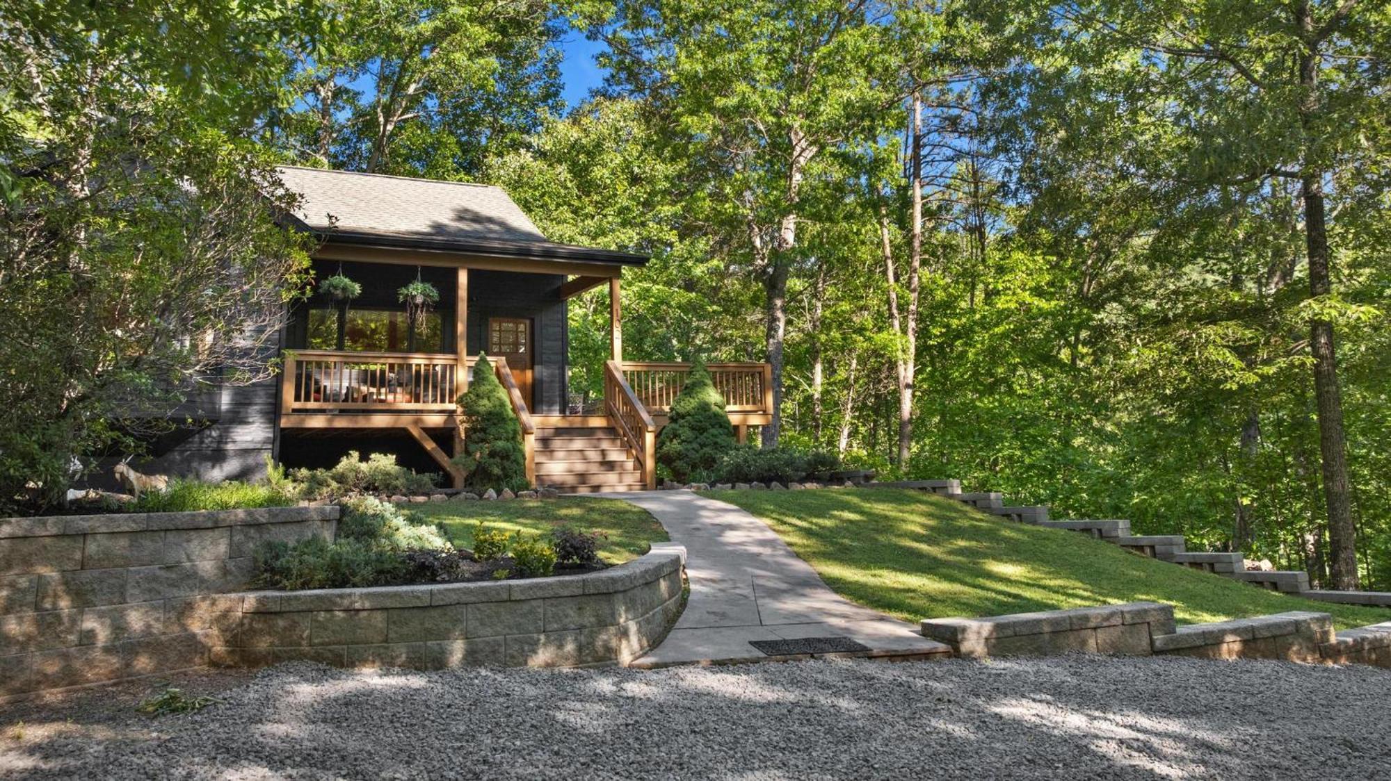 Lux Mtn Cabin Hot Tub, Fire Pit, Game Room 3Bd Franklin Exterior photo